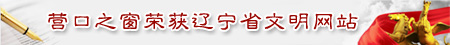 營口之窗榮獲遼寧省文明網(wǎng)站