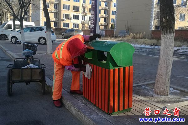 營(yíng)口：環(huán)衛(wèi)工人辛苦了！